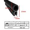 Customizable EPDM U-Shaped Rubber Sealing Strip for Electrical Cabinets and Car Doors