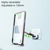 T11 Phone Wall Holder Wall-Mounted Foldable Rotatable Multifunctional Self-adhesive Adjustable Angle Portable Mobile Phone Wall Stand Charging Bracket