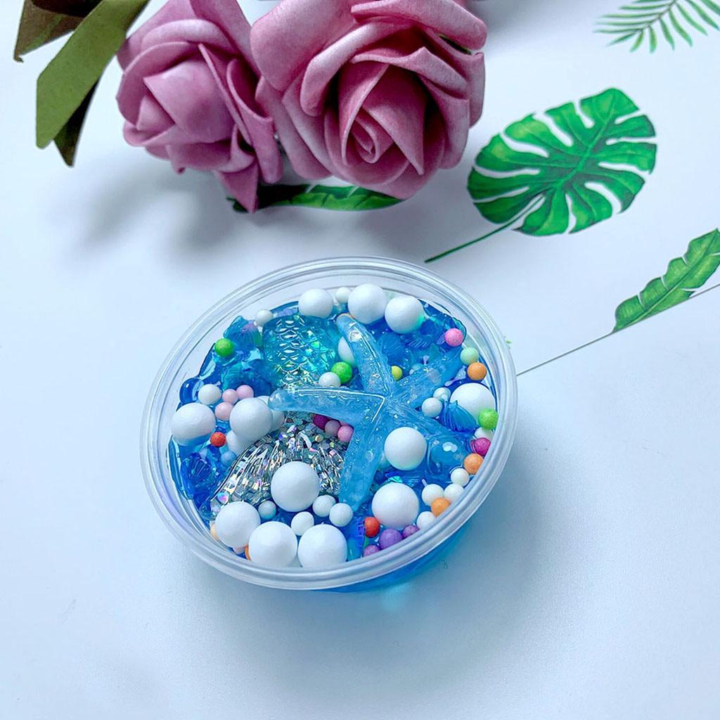 Havfruehale Slime Leke Gave Barn Leke Leire Gjørme for Kunst Håndverk