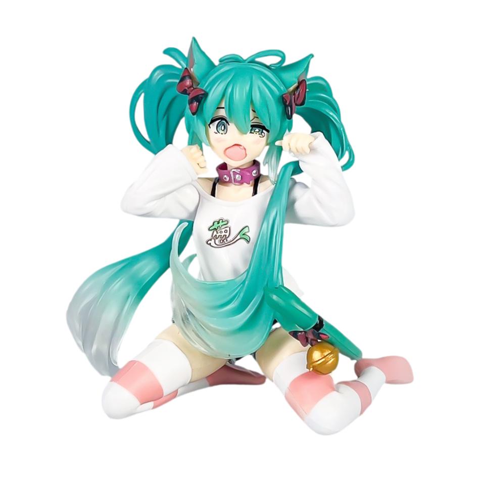 Anime Figurine Hatsune Miku Standing Posture and Sitting Posture Series Cute Action Model Pvc Toy Desktop Collection Gift