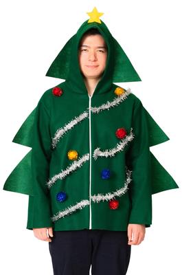 Clearstone Cosplay Parka Árbol de Navidad Verde para Hombre