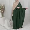 M215# Middle Eastern Muslim Women's Loose Batwing Sleeve Islamic Dress Robe