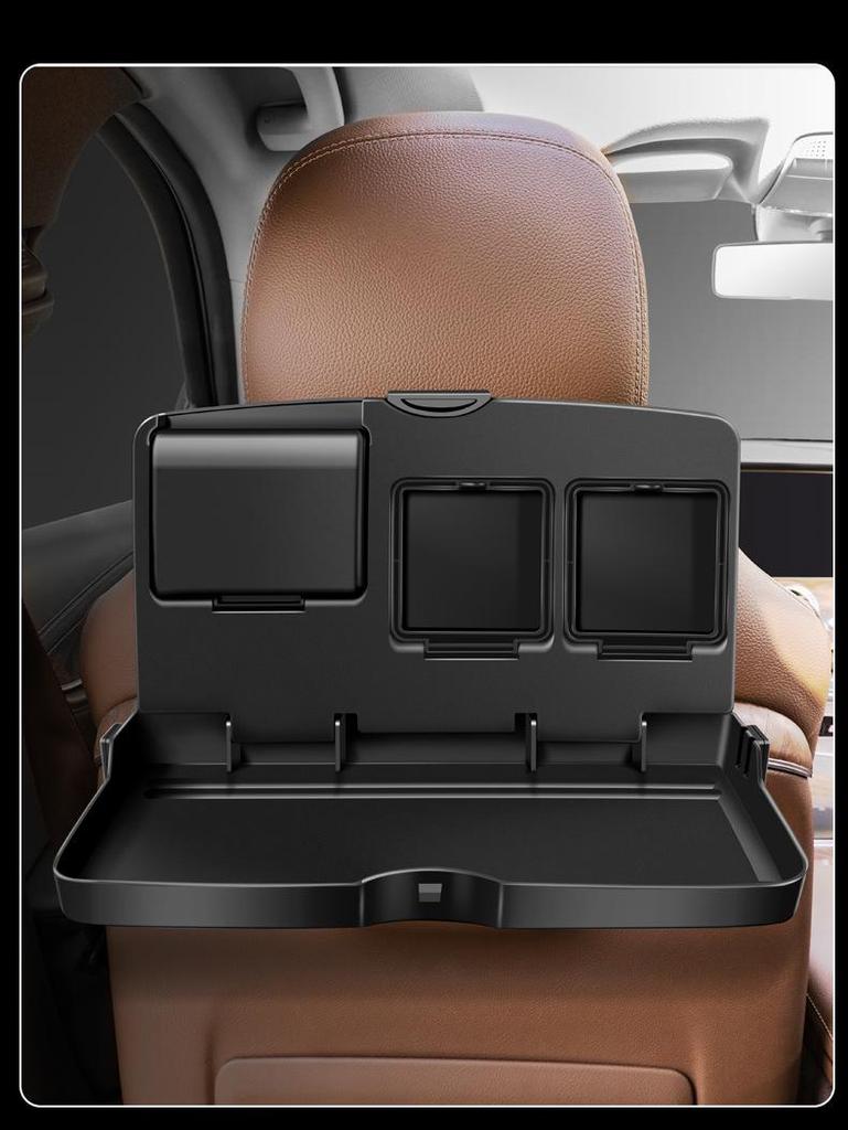 Universal Car Seat Back Folding Table: Multifunctional Dining and Utility Tray