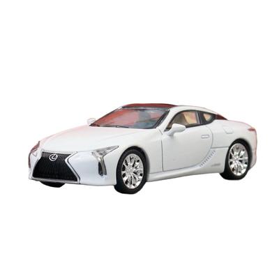 1/64 Lexus LC500 Sports Car Alloy Scale Car Model Diecast Metal Miniature Model Car Static Collection Children Toy Car Vehicles