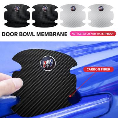 4pcs Car Door Bowl Scratch Protective Sticker For Buick Excelle XT Excelle GT Regal Encore Enclave Royaum Park Avenue Envista