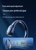 USB Rechargeable Portable Neck Fan for Outdoor and Office Use