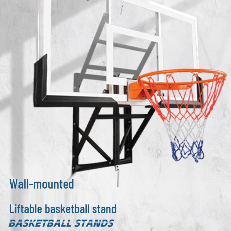 WEZHO Wall-Mounted Basketball Hoop