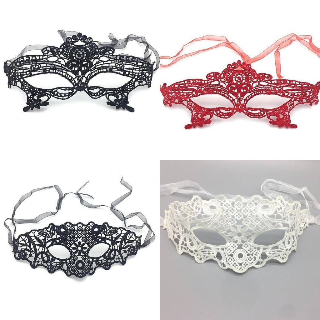 Queen Style Lace Mask For Costume And Party Decor Woven Fabric Design For Adults And Teens