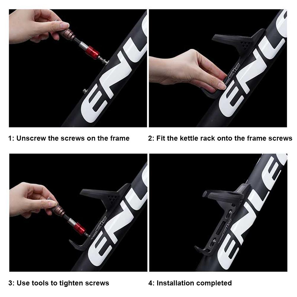 Water Cup Frame Universal Bike Water Bottle Bracket Scratch-Proof Water Bottle Support Mount Bicycle Accessories