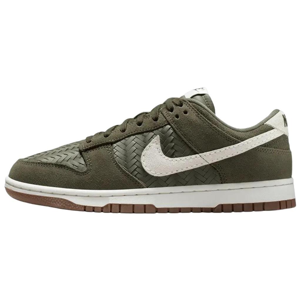 Nike Dunk Low Top Skateboard Schuhe Damen Grün Weiß IB6161-200