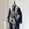 65*185Cm Winter Warm Women Scarf Designer Imitation Cashmere Thicken Shawl Pashmina Female Wrap Blanket Foulard