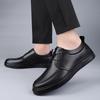 Hochwertige Herren-Freizeitschuhe aus Rindsleder in großen Größen, ideal für den Frühling. Rundkappen-Schnürschuhe mit weicher Sohle – vielseitige Herrenschuhe.