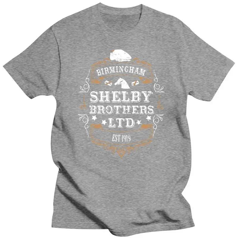 2026 Unisex Clothing Vintage Peaky Blinder Y2K New T Shirt Unisex Cotton Birmingham Shelby Brothers Tshirt Sleeves O Neck Unisex Clothing
