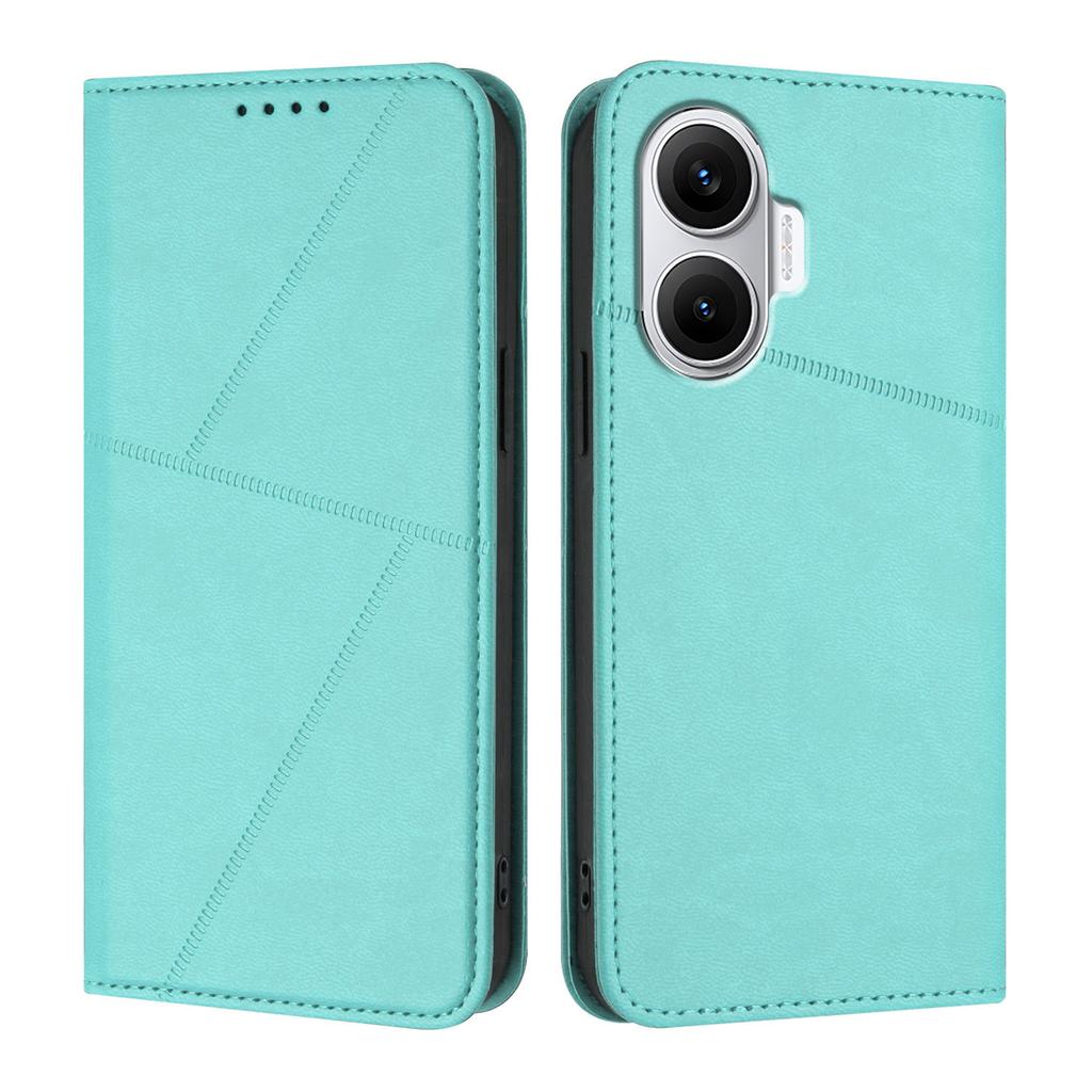 For Xiaomi Redmi Turbo 4 Pro 5G/Xiaomi Poco F7 5G Wallet Case Magnetic Closure Leather Flip Phone Cover with Stand
