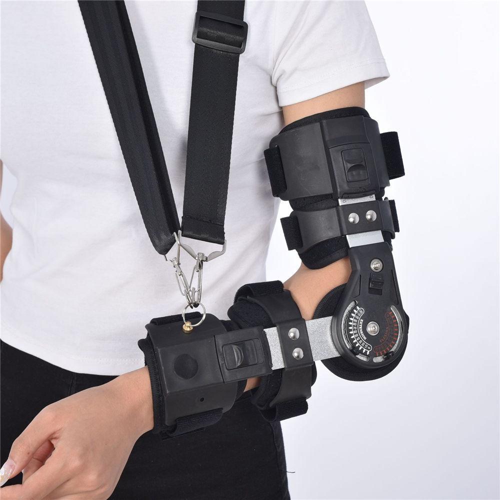 Adjustable Elbow Brace Fixation Sling, Orthosis Protector, Fracture Fixation, Recovery Support for Arm Fixation