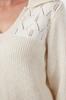 Women's Elegance Style Sweater Stone Embroidery Detailed Knitwear Sweater
