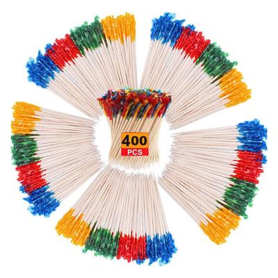 Bamboe Tandenstokers voor Hapjes Natuurlijk Splintervrij Feest Tandenstokers voor Cocktail Drankjes Fruit Sandwiches Charcuterieplank