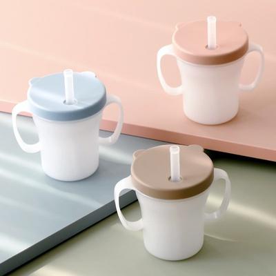 Edison Baby Spill-proof Straw Cup 1+1, CU3567+CU3543 Beige+pink