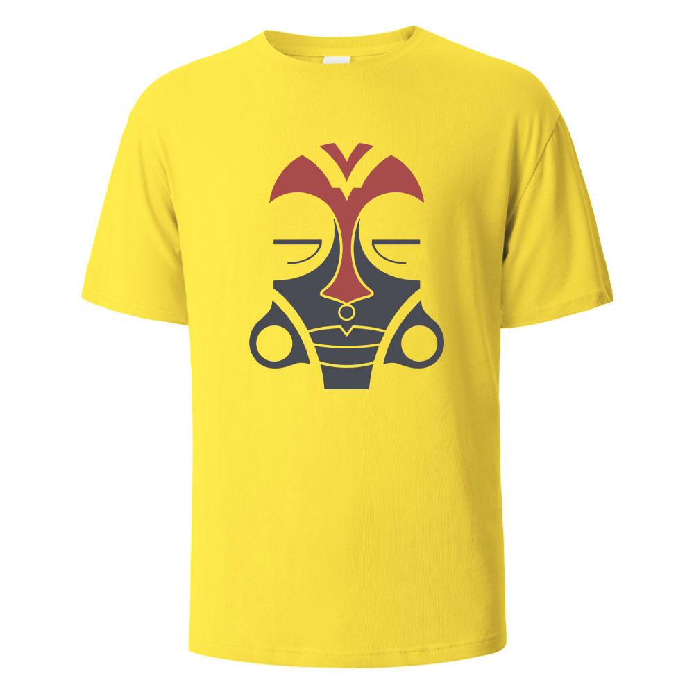 Streetwear Basic Top Monks Funny Print TShirt Casual Short sleeved Tops Summer Tees For Men Women 100 Cotton Oneck Oversize