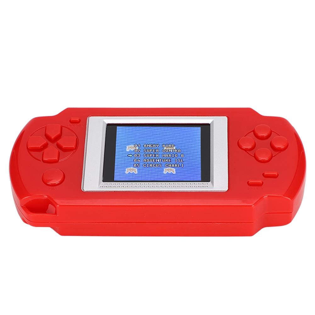 

268 в 1 цветной экран детская портативная игровая консоль детский ручной головоломка игровой плеер(красный) красный