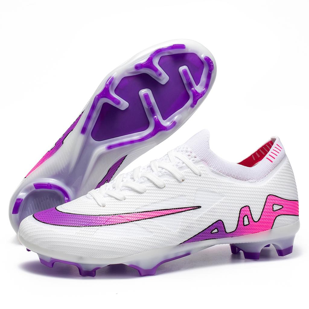 New Men Soccer Boots Cleats  Match Grass FG/TF Training Ultralight Soccer Shoes Sport Activity Turf Futsal Drop Shipping Top Quality
