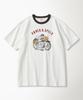 Beulonseun Retro Motorcycle Graphic Tee White