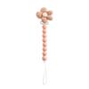 Wooden Personalized Baby Pacifier Chain Bpa Free Crochet Bunny Pacifier Clip Newborn Nipple Holder Teething Baby Accessory Gifts