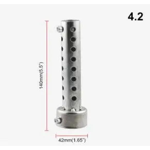 Motorcycle Exhaust Muffler Silencer iron Eliminator for YAMAHA TIGER 1050 SpoRt 1200 EXPLORER 800 XC XCX XR XRX