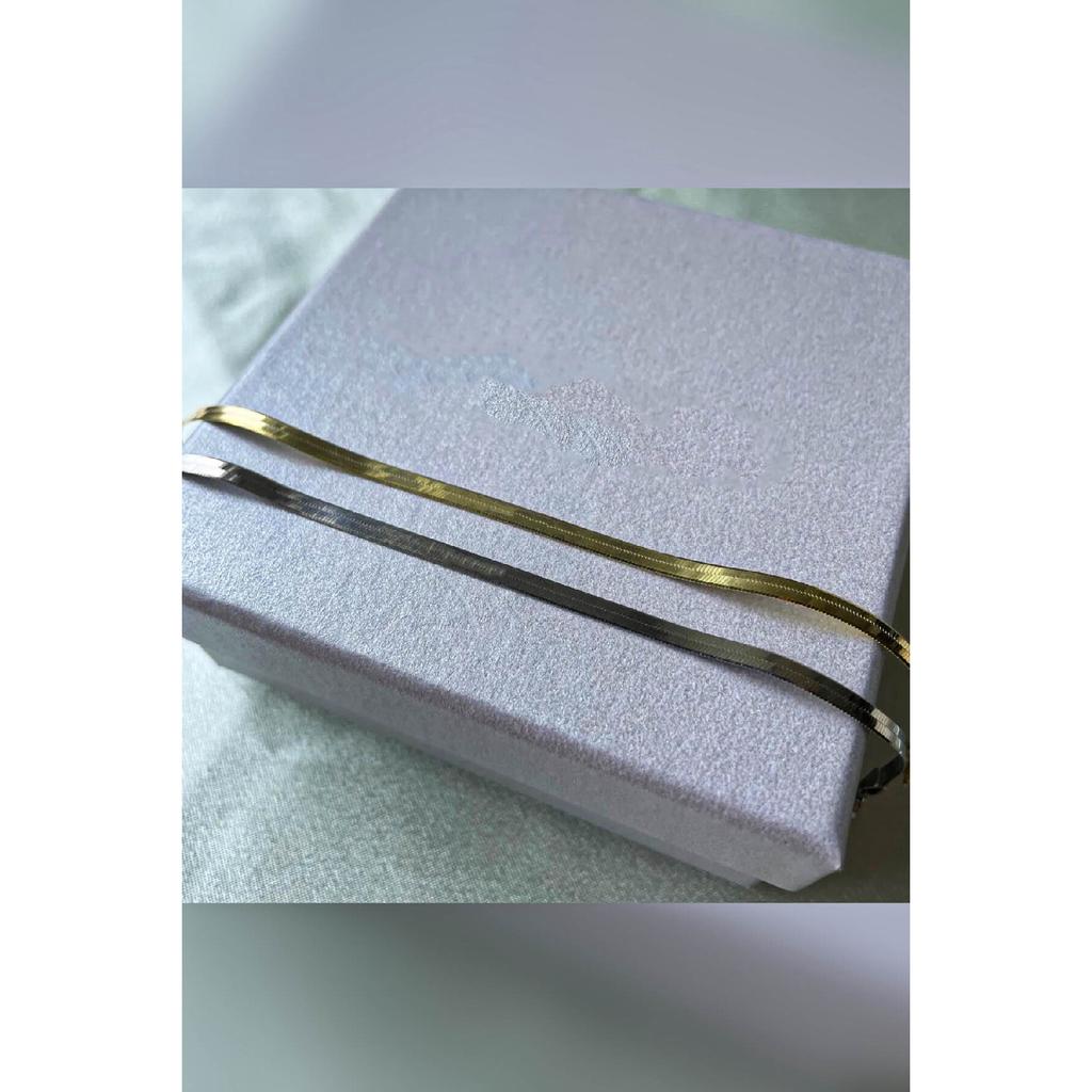 Unisex-Armband aus anlauffarbenem Edelstahl, zweiteilig, flach, italienisches Freundschafts- und Liebhaberpaar