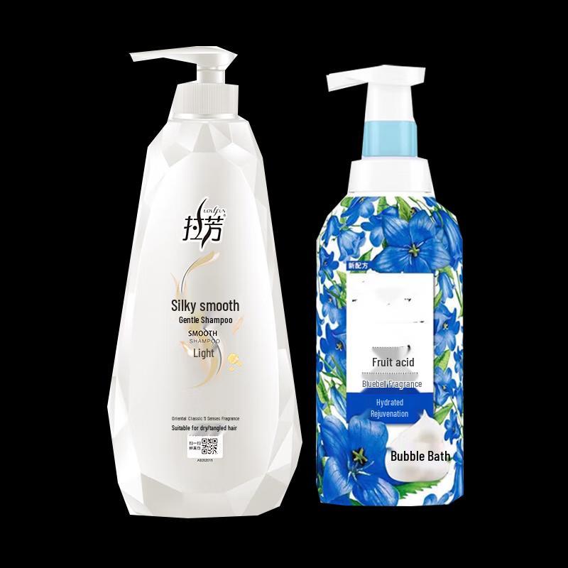 

LaFaN Silky Smooth Shampoo & Blue Wind Chime Shower Gel Set
