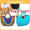 Big Pop It Popit Handbag Sensory Toy With Vibrant Colors For Anxiety And Stress Relief
