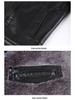 Men's Winter Fleece Lined Genuine Sheepskin Leather Jacket with Fur Trim