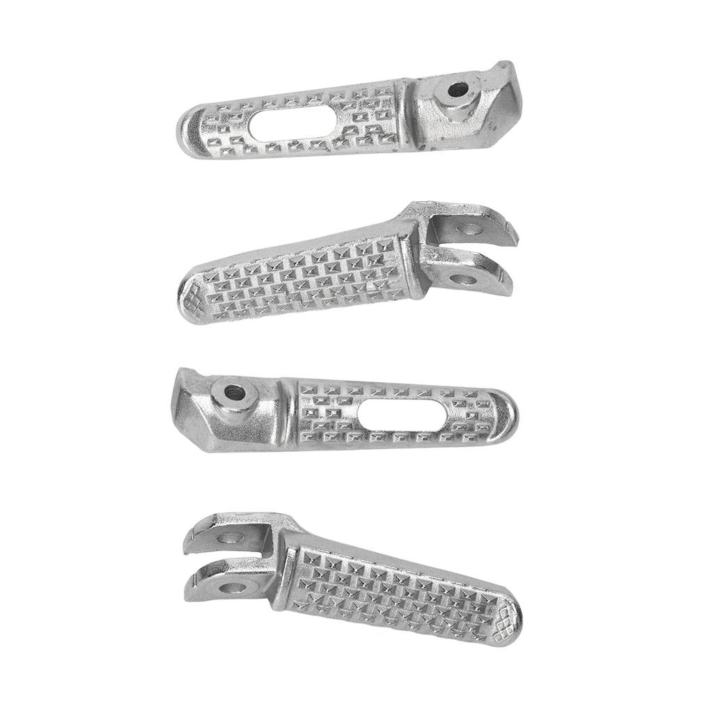 Motorcycle Foot Pegs Complete High Strength Strong Grip Replacement for CBR600 F4I 2001‑2008
