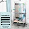 Yidashang Stainless Steel Mop & Broom Organizer