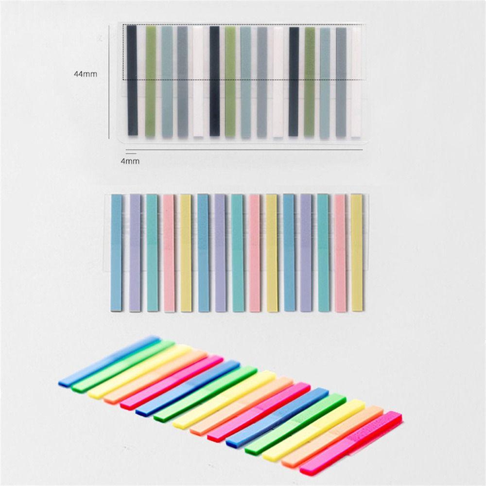 Marker Student Fluorescent Sticky Notes Stickers Index Reading Highlight Sticker Index Tabs Flags