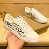 Europa Herren Echtes Leder Freizeit Schuhe Trend Flache Skate Schuhe Junger Mann Coole Sneaker