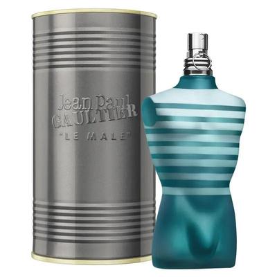 Jean Paul Gaultier Le Male Eau De Toilette for Men | Amber Aromatic Cologne, Fresh Mint, Lavender & Sensual Vanilla, Luxury Spray