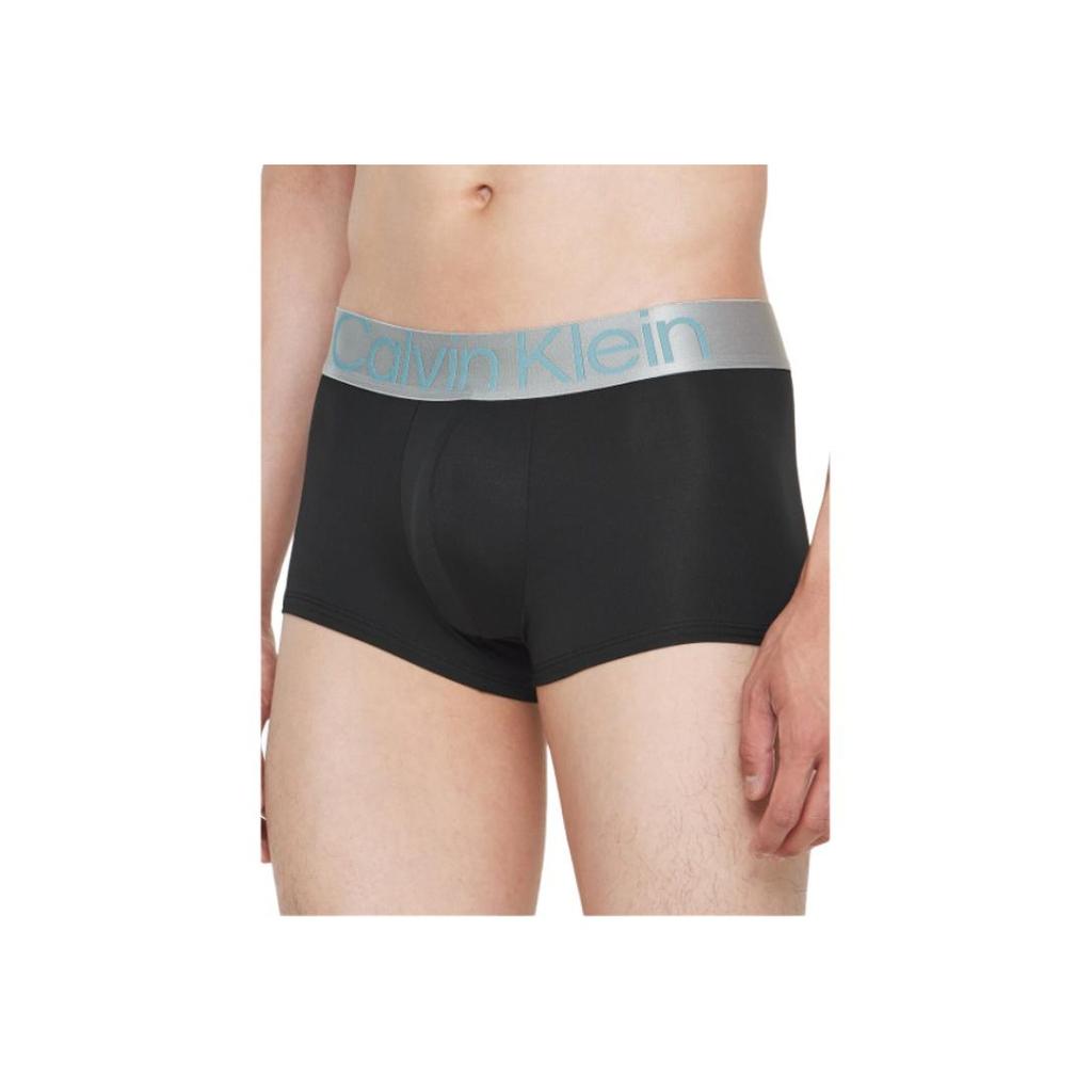 Calvin Klein Low Rise Logo Print Boxer Briefs 3 Pack Men underwear Black NB3074-QTE