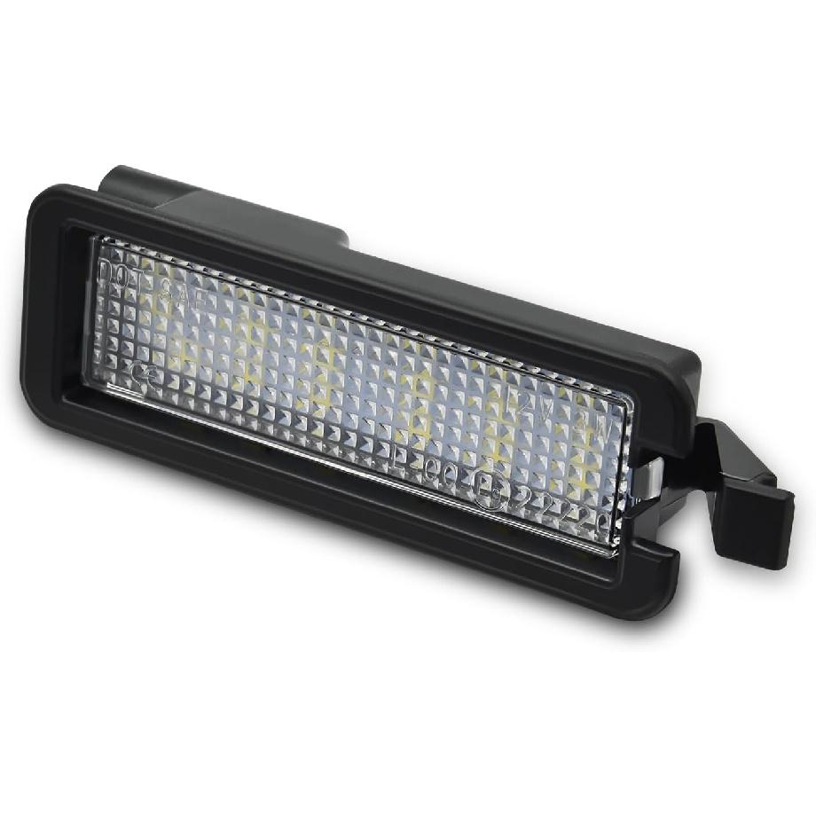 LED License Plate Lights Bright White Tag Lamp Assembly Replacement Compatible With Dodge 2015- Charger, 2015- Challenger, 2015- Chrysler 300 & 2017-