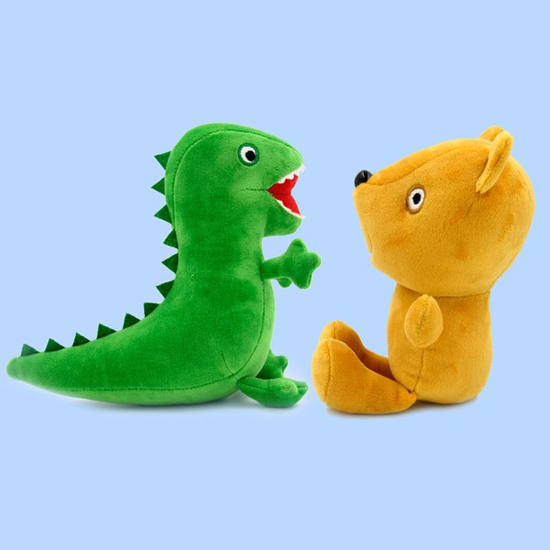 Peppa Pig Series Plush Toy Doll George Pet Dinosaur Teddy Bear Cute Children's Toys Birthday Gifts New