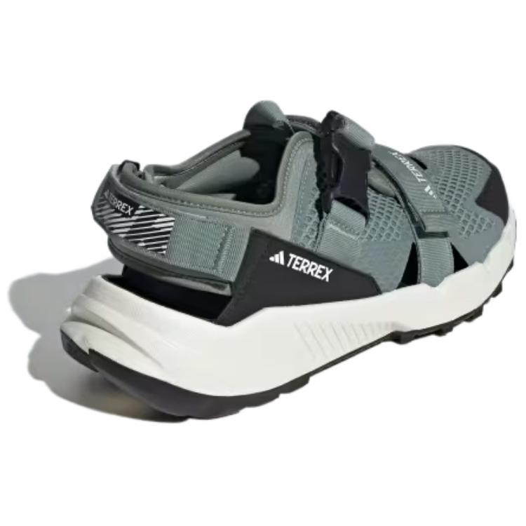 Adidas Terrex Hydroterra AT Sandal Stříbrná Zelená Unisex Tenisky Core-Black Crystal-Jade IF9167