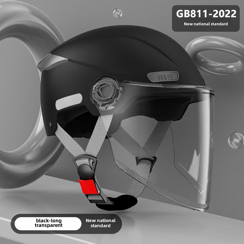 Universal Electric Vehicle Helmets for Men and Women - All-Season Safety for B-Type Battery Vehicles