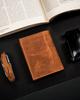 Men's Leather Wallet N4-CHM-HORSE-BL-COGNAC