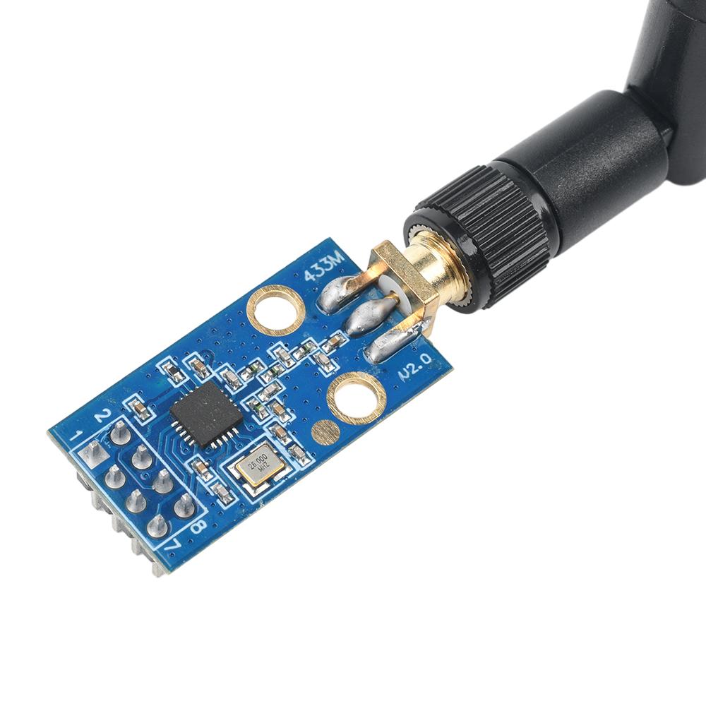 CC1101 433M Digitalübertragungsmodul Drahtloses Transceiver-Modul mit SMA-Antennenanschluss