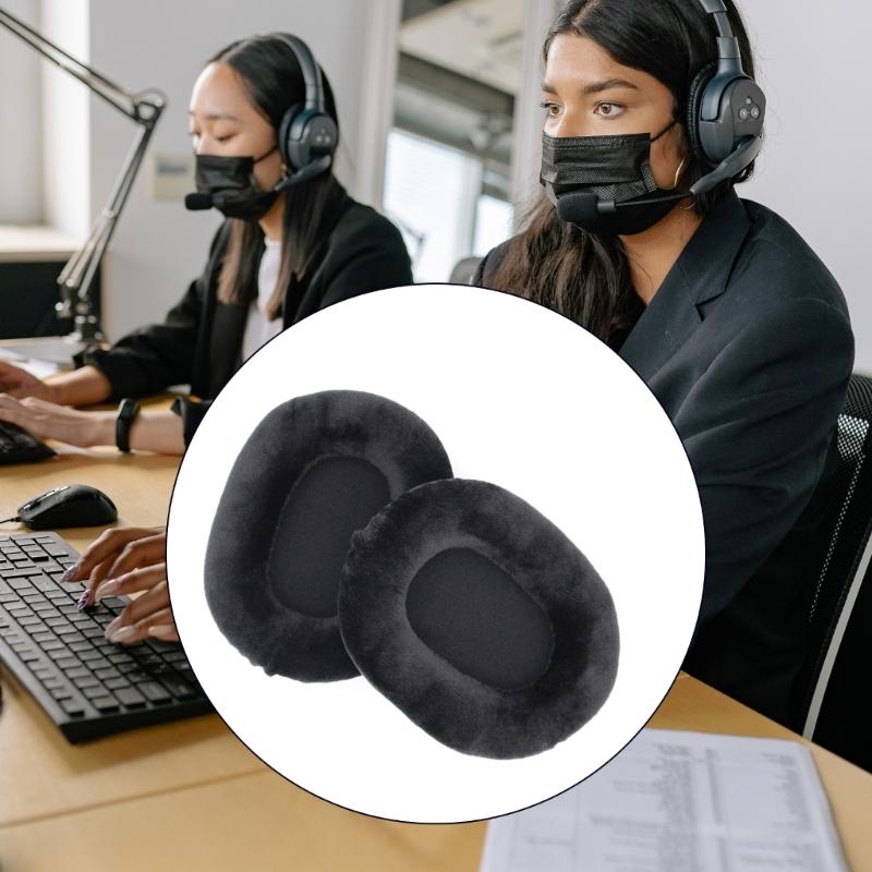 1Pair Ear Pads For ATH M40X /M30x /M20x /MSR7 M50x Headphones Elastic Foam Earpads Ear Pads Sponge Cushion Replacement