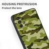 Creative Camouflage Pattern For Samsung A73 A72 A71 A55 A54 A53 A52 A51 A13 A22 A16 A15 A12 A14 A26 A07 5G Black Phone Case