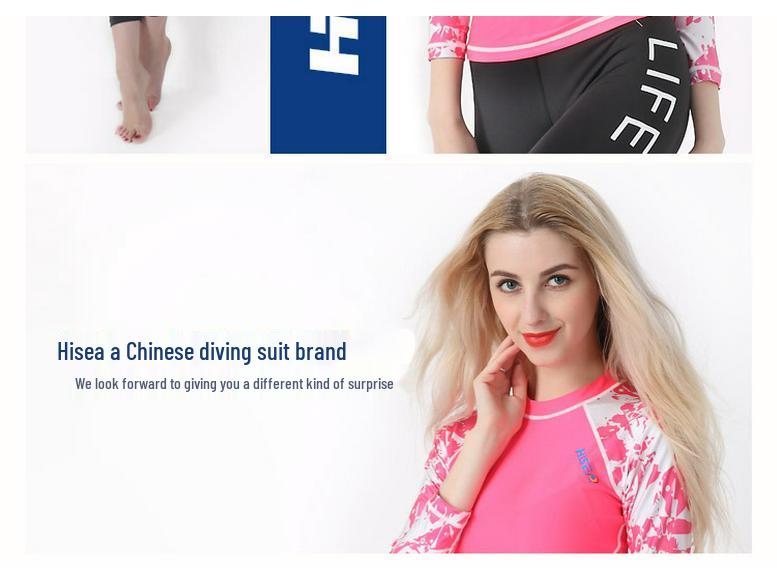 Women's Quick-Dry UV Protection Lycra Wetsuit for Surfing