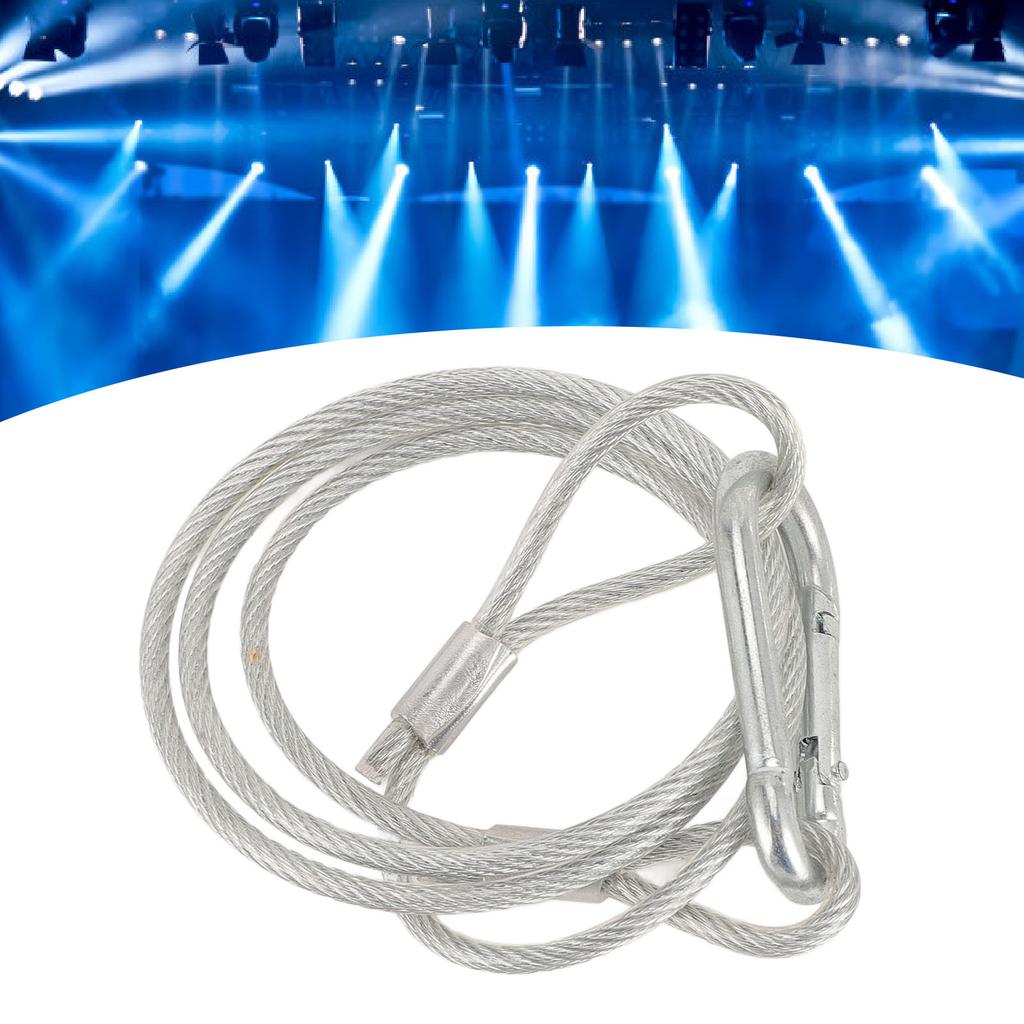 Stage Light Safety Cable Stainless Steel Lighting Security Wire Accessories for Luggage Garage Door 