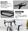 GORIX Bicycle Memory Foam Saddle [Perforated, Tensioned, Customizable] Compatible with Road Bikes, Mountain Bikes, and More, 3621A, Full Black