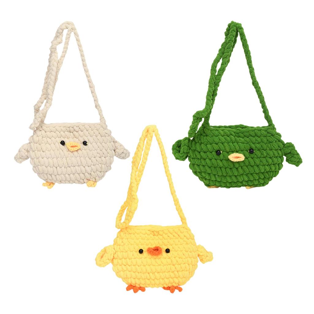 Knitted Crossbody Bag for Women, Lightweight, Cute, Shoulder Outdoor Shopping